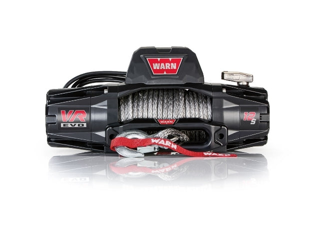 Warn VR 12-S EVO 12,000lb Recovery Winch with Synthetic Rope - Tank Garage