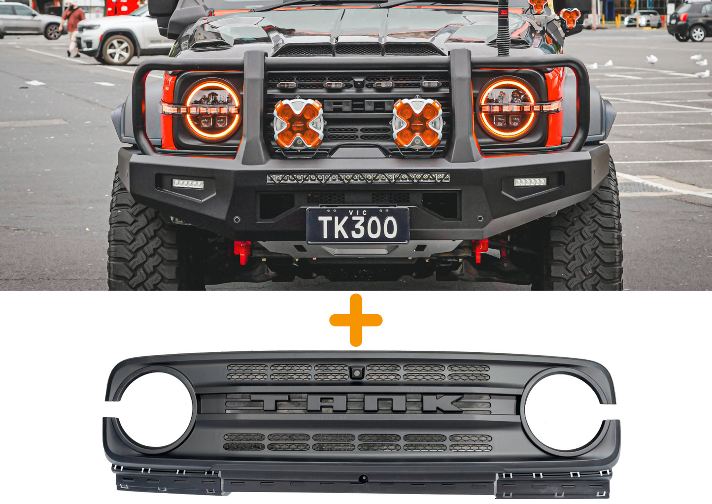 TKG GWM Tank 300 Bullbar MK3 Petrol Diesel