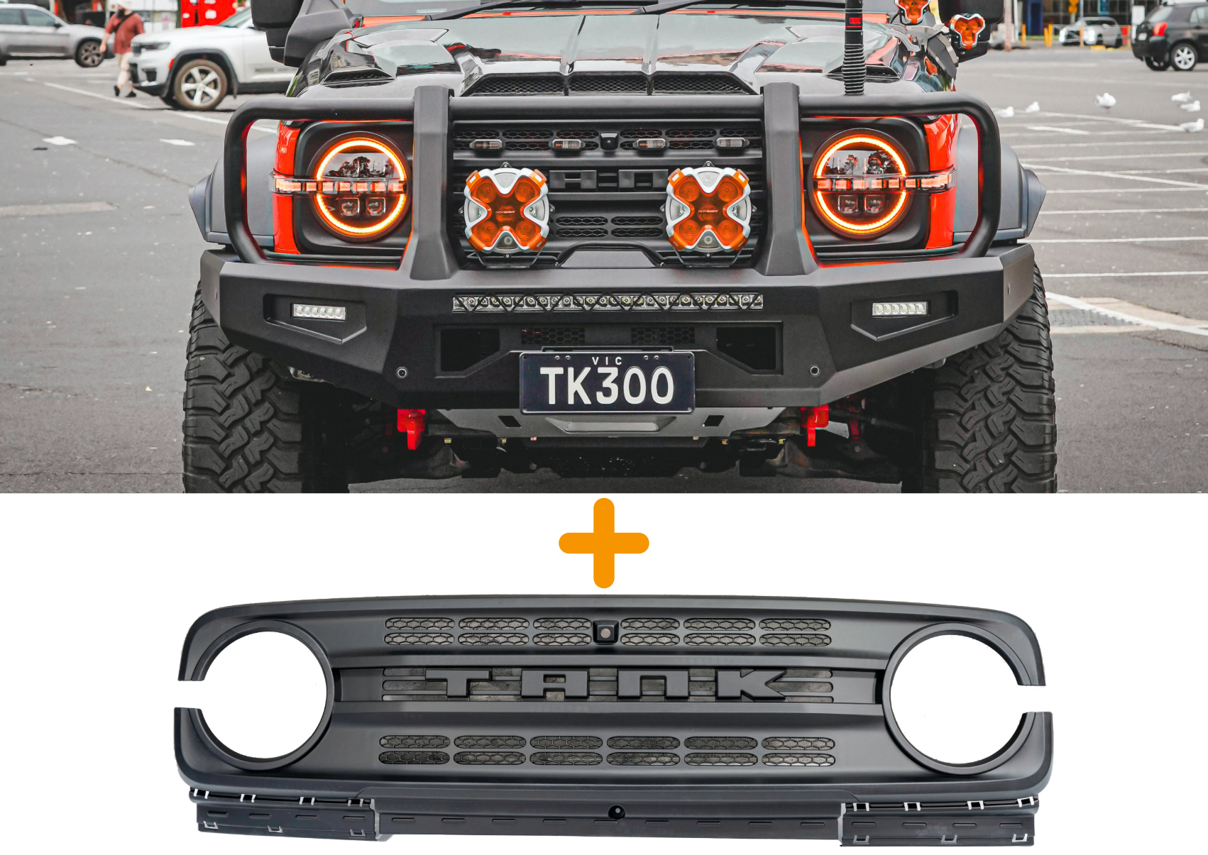TKG GWM Tank 300 Bullbar MK3 Petrol Diesel - Tank Garage