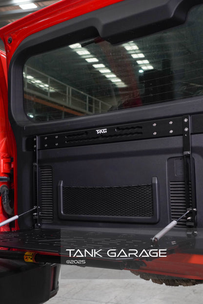 GWM Tank 300 Rear Door Drop Down Folding Table Aluminum - Tank Garage