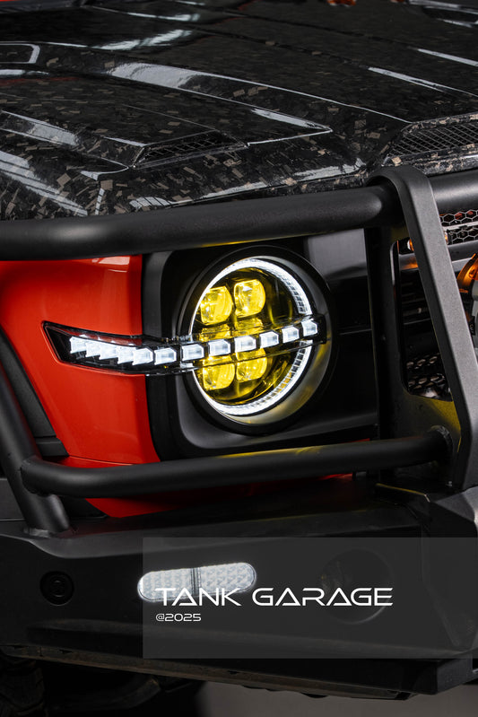 GWM TANK 300 “STARLIGHT” High Performance Headlight (Dual-Colour Lens & DRL) - Tank Garage