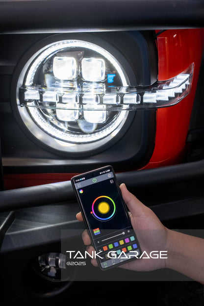 GWM TANK 300 “STARLIGHT” High Performance Headlight (Dual-Colour Lens & DRL)