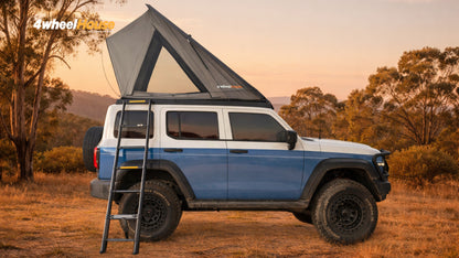 GWM Tank 300 Slimline Rackless Rooftop Tent with Ladder