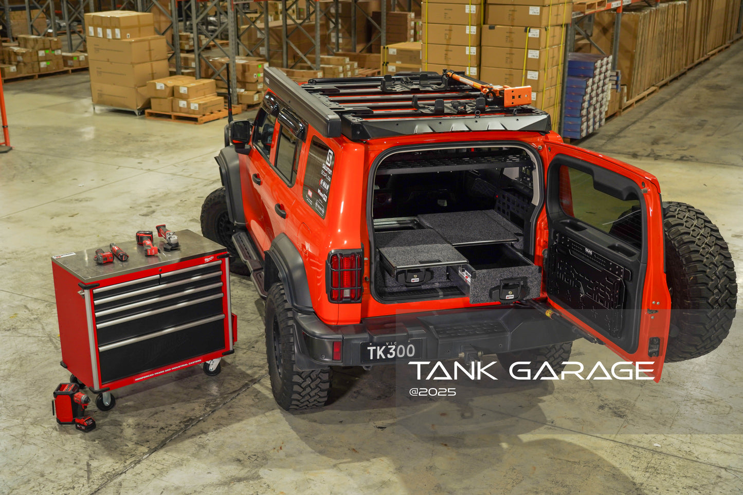 GWM TANK 300 Drawers Petrol, HEV, Diesel 2023-CURRENT