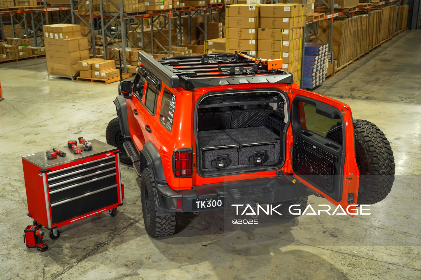 GWM TANK 300 Drawers Petrol, HEV, Diesel 2023-CURRENT