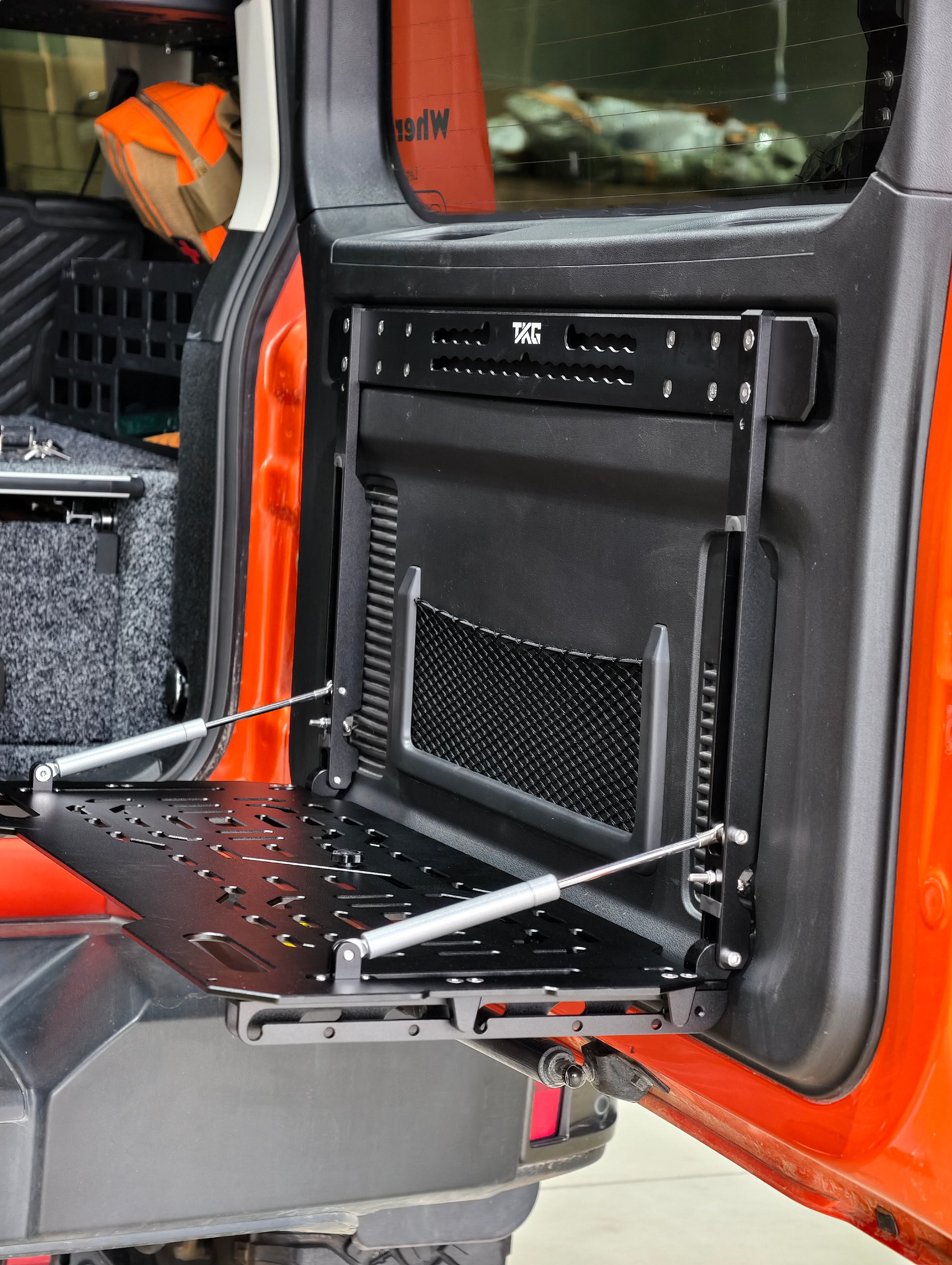GWM Tank 300 Rear Door Drop Down Folding Table Aluminum - Tank Garage