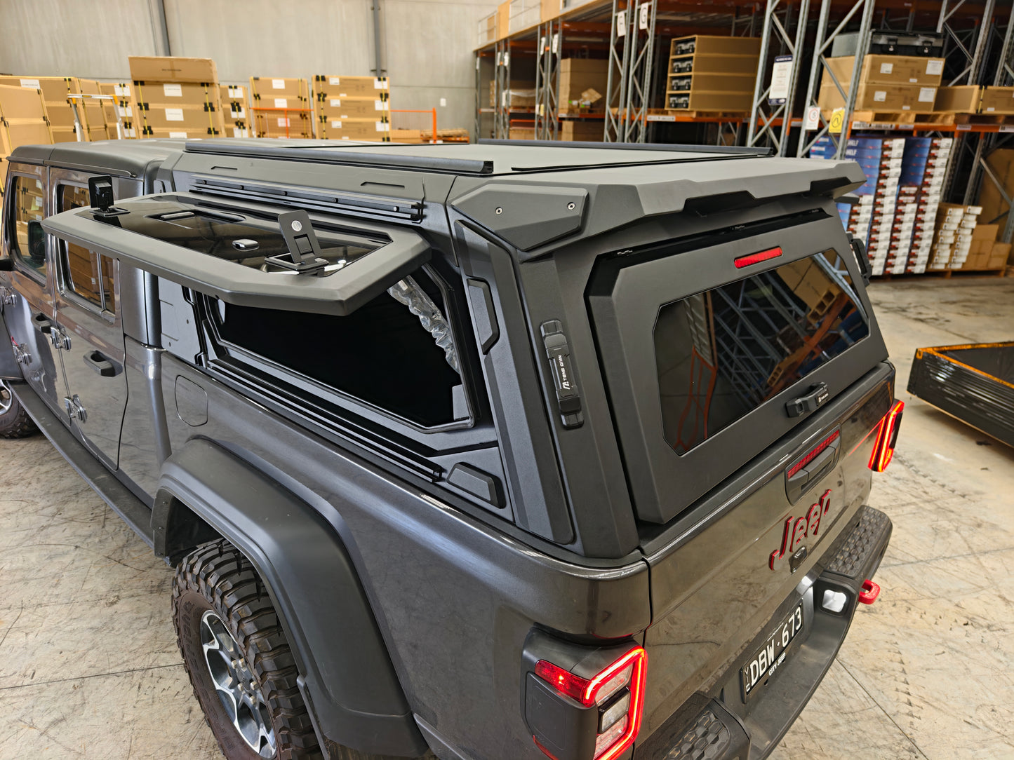 Teng Qian ARK Jeep Gladiator Canopy - Tank Garage