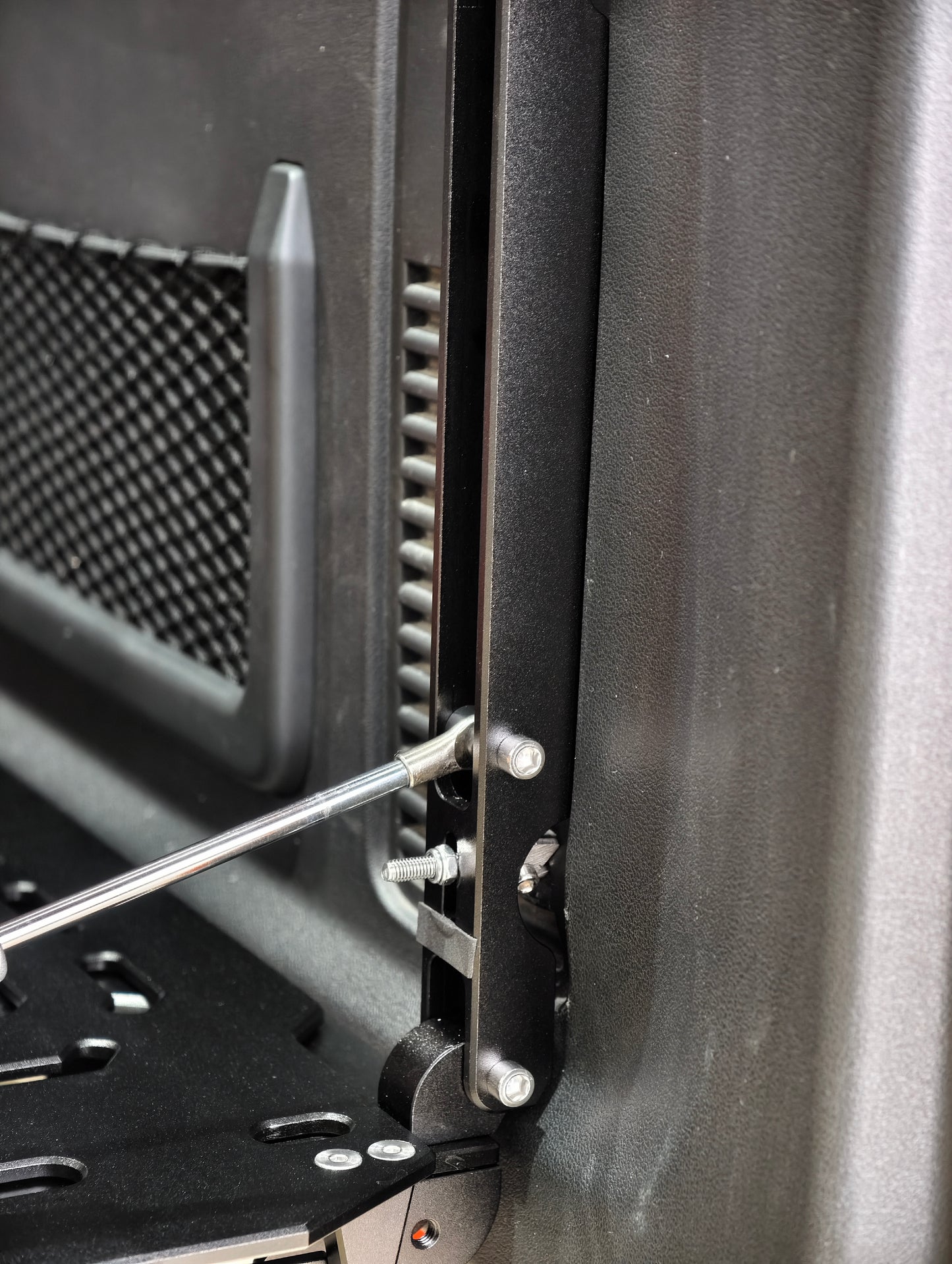 GWM Tank 300 Rear Door Drop Down Folding Table Aluminum - Tank Garage