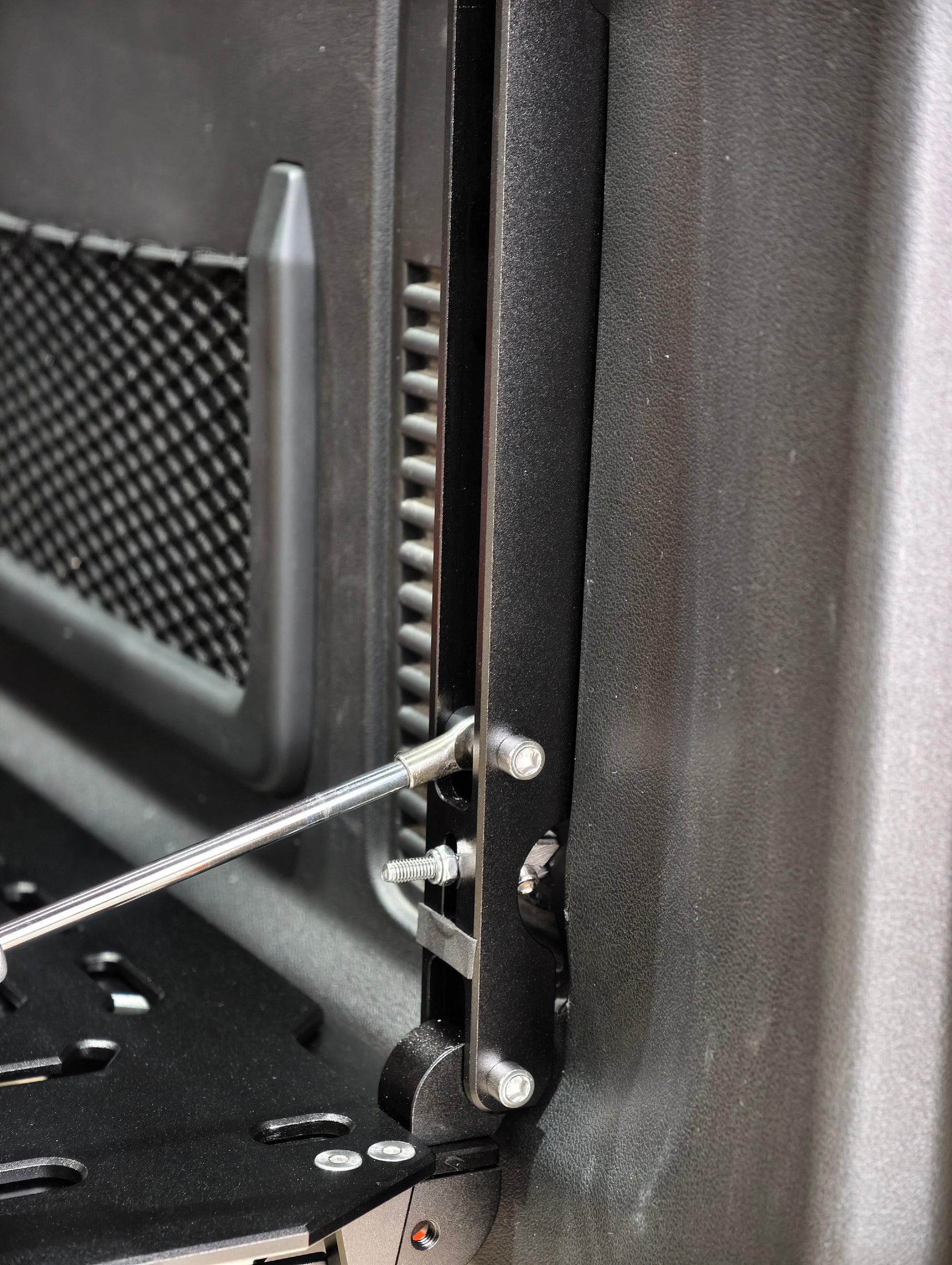 GWM Tank 300 Rear Door Drop Down Folding Table Aluminum - Tank Garage