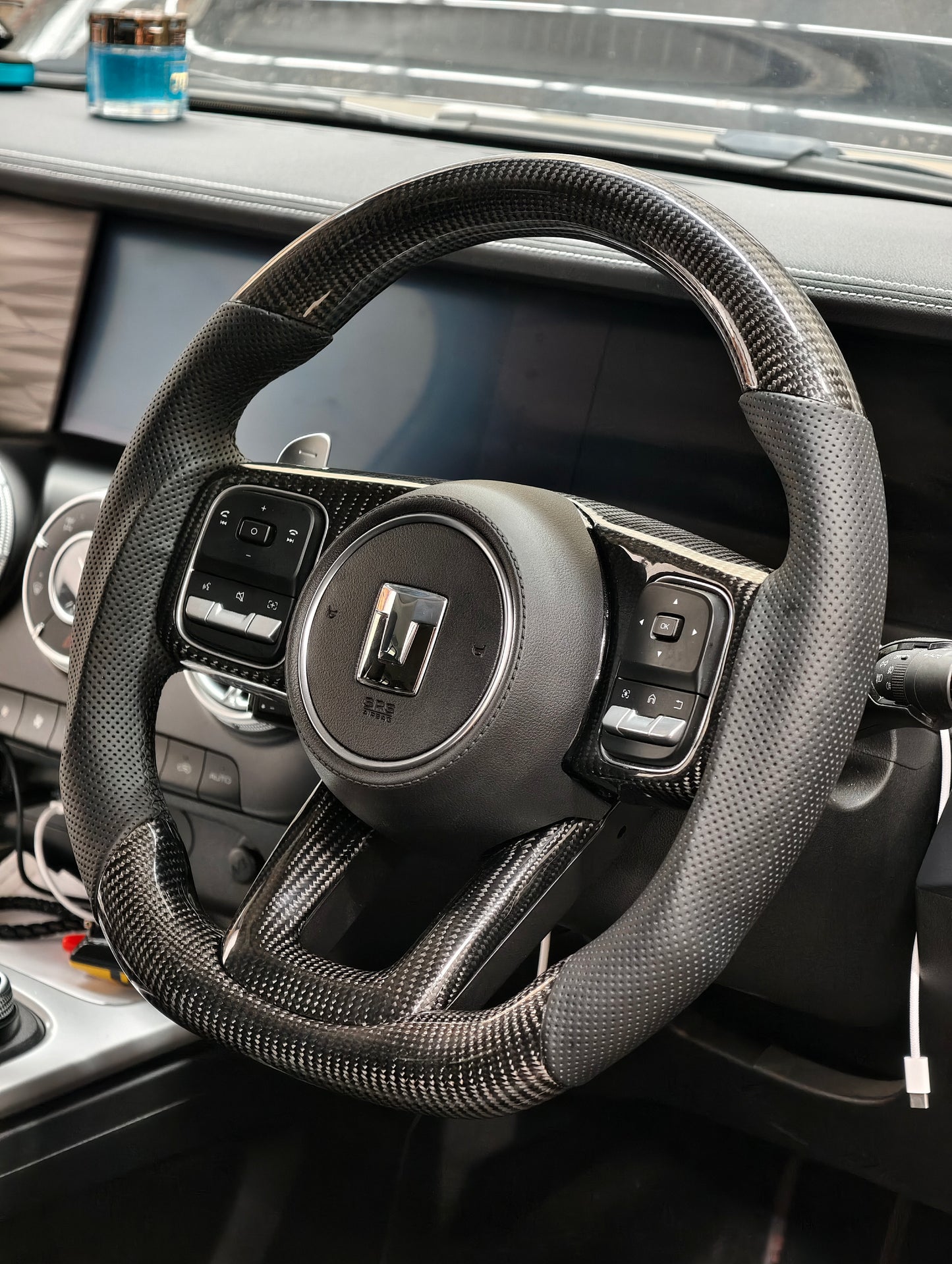GWM TANK 300 Carbon Fiber Steering Wheel - Tank Garage